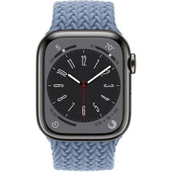 Смарт часы и фитнес браслеты Apple Watch 8 Steel 45 mm