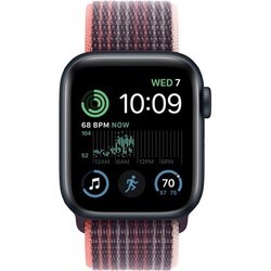 Смарт часы и фитнес браслеты Apple Watch SE 2 40 mm Cellular (серебристый)