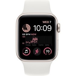 Смарт часы и фитнес браслеты Apple Watch SE 2 40 mm Cellular (серебристый)