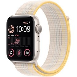 Смарт часы и фитнес браслеты Apple Watch SE 2 40 mm Cellular (серебристый)