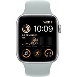 Смарт часы и фитнес браслеты Apple Watch SE 2 40 mm Cellular (серебристый)