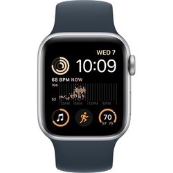 Смарт часы и фитнес браслеты Apple Watch SE 2 40 mm Cellular (серебристый)