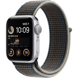 Смарт часы и фитнес браслеты Apple Watch SE 2 40 mm Cellular (серебристый)