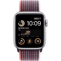 Смарт часы и фитнес браслеты Apple Watch SE 2 40 mm Cellular (серебристый)