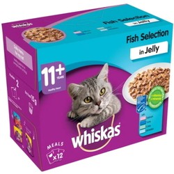 Корм для кошек Whiskas 11+ Fish Selection in Jelly 1.2 kg