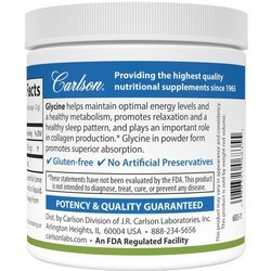 Аминокислоты Carlson Labs Glycine Powder 100 g
