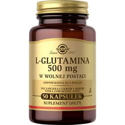 Аминокислоты SOLGAR L-Glutamine 500 mg 50 cap