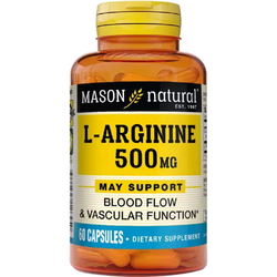 Аминокислоты Mason L-Arginine 500 mg 60 cap