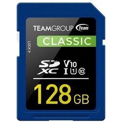 Карты памяти Team Group Classic SDXC Class 10 V10 UHS-1 U1 128Gb