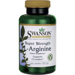 Аминокислоты Swanson Super Strength L-Arginine 850 mg 90 cap