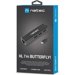 Картридеры и USB-хабы NATEC BUTTERFLY