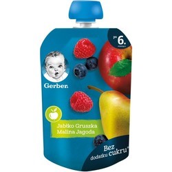 Детское питание Gerber Fruit Puree 6 80