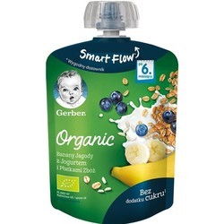 Детское питание Gerber Organic Fruit Puree 6 80