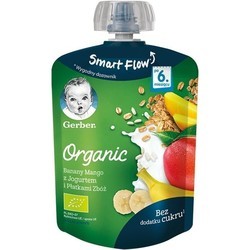 Детское питание Gerber Organic Fruit Puree 6 80