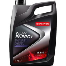 Моторные масла CHAMPION New Energy 5W-40 B4 Diesel 4L
