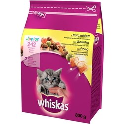 Корм для кошек Whiskas Junior Chicken 0.8 kg