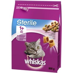 Корм для кошек Whiskas Sterilized Salmon 0.8 kg