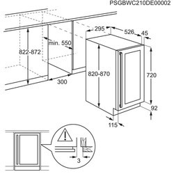 Винные шкафы AEG AWUS 020 B5B