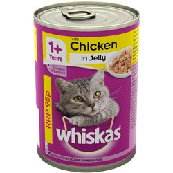 Корм для кошек Whiskas 1+ Can with Chicken in Jelly 0.39 kg