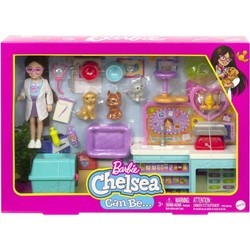 Куклы Barbie Chelsea Pet Vet Playset HGT12