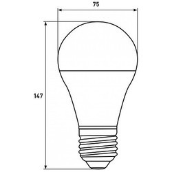 Лампочки Eurolamp LED EKO A75 20W 4000K E27