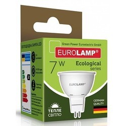 Лампочки Eurolamp LED EKO MR16 7W 3000K GU5.3