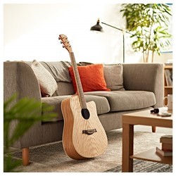 Акустические гитары Gear4music Deluxe Dreadnought Cutaway Acoustic Guitar Willow