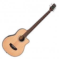 Акустические гитары Gear4music Roundback Electro Acoustic 5 String Bass Guitar 35W Amp Pack