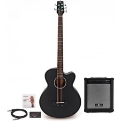 Акустические гитары Gear4music Electro Acoustic 5-String Bass Guitar 35W Amp Pack