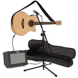 Акустические гитары Gear4music Complete Acoustic Guitar Buskers Bundle