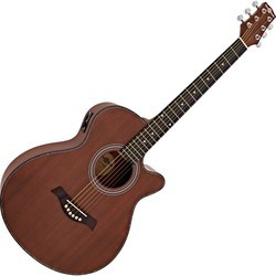 Акустические гитары Gear4music Deluxe Cutaway Electro Acoustic Guitar Sapele