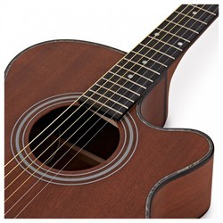 Акустические гитары Gear4music Deluxe Cutaway Electro Acoustic Guitar Sapele