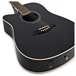 Акустические гитары Gear4music Dreadnought Cutaway Left Handed Electro Acoustic Guitar 15W Amp Pack