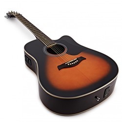Акустические гитары Gear4music Dreadnought Cutaway Electro Acoustic Guitar 15W Amp Pack