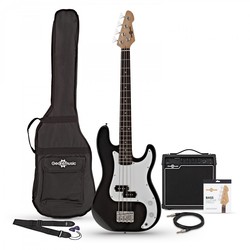 Электро и бас гитары Gear4music LA Short Scale Bass Guitar 15W Amp Pack