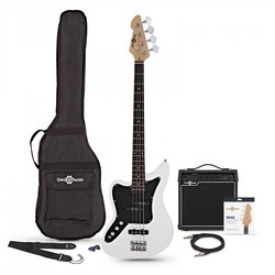 Электро и бас гитары Gear4music Seattle Left Handed Bass Guitar 15W Amp Pack