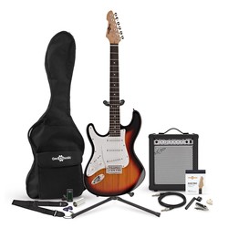 Электро и бас гитары Gear4music LA Left Handed Electric Guitar 35W Complete Amp Pack