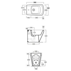 Биде Simas Baden BB 04