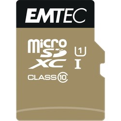 Карты памяти Emtec microSDXC UHS-I U1 Elite Gold 64Gb