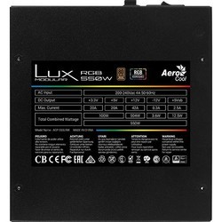 Блоки питания Aerocool LUX RGB 550M