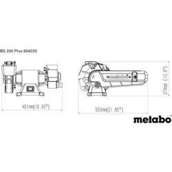 Точильно-шлифовальные станки Metabo BS 200 Plus