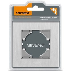Рамки для розеток и выключателей Videx VF-BNFRA1H-CH