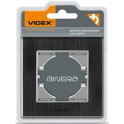 Рамки для розеток и выключателей Videx VF-BNFRA1H-CP