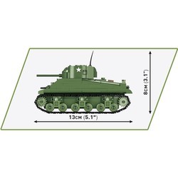 Конструкторы COBI Sherman M4A1 2715