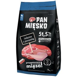 Корм для собак PAN MIESKO Puppy Large Veal with Quail 9 kg