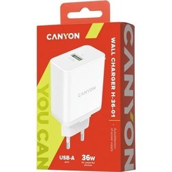 Зарядки для гаджетов Canyon CNE-CHA36W01