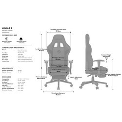 Компьютерные кресла Anda Seat Jungle 2