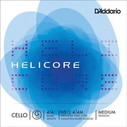 Струны DAddario Helicore Single G Cello 4/4 Medium