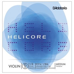 Струны DAddario Helicore Single G Violin 1/8 Medium
