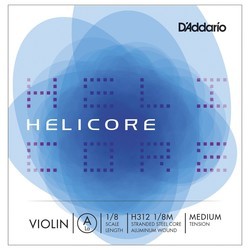 Струны DAddario Helicore Single A Violin 1/8 Medium